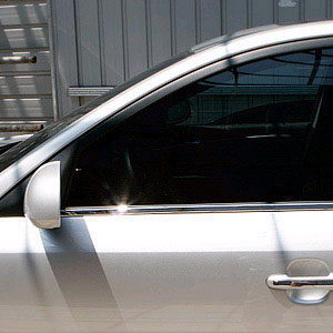 [ All new Rio (Pride 2012~) auto parts ] All new Rio(Pride 2012) 4Door Window Accent Chrome Molding Made in Korea